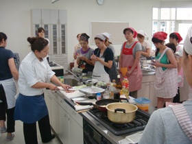 市場料理教室